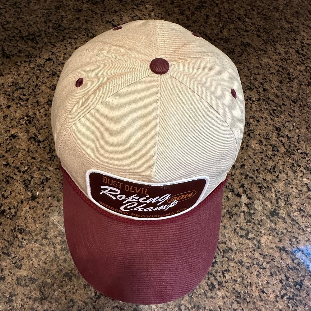 Sendero Provisions Co Dust Devil Roping Champ Rope Hat Western Rodeo Cap - Picture 2 of 7
